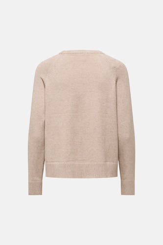 Pull col O beige - ONLY®