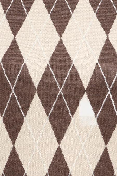 Multikleurige trui met ronde hals van JDY, met een argyle ruitpatroon.