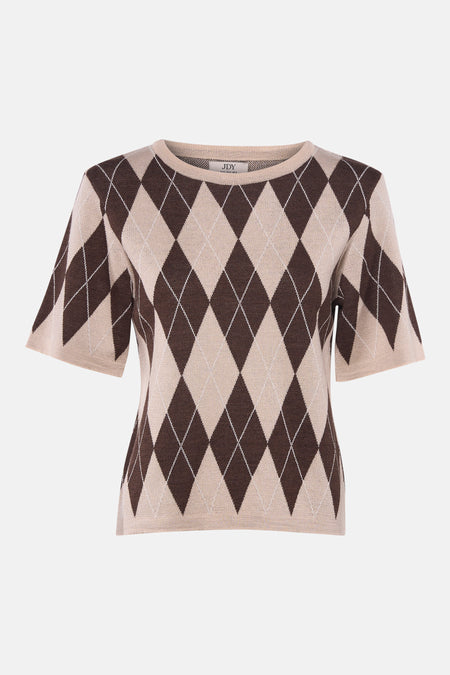 Pull à col rond - Multicolore