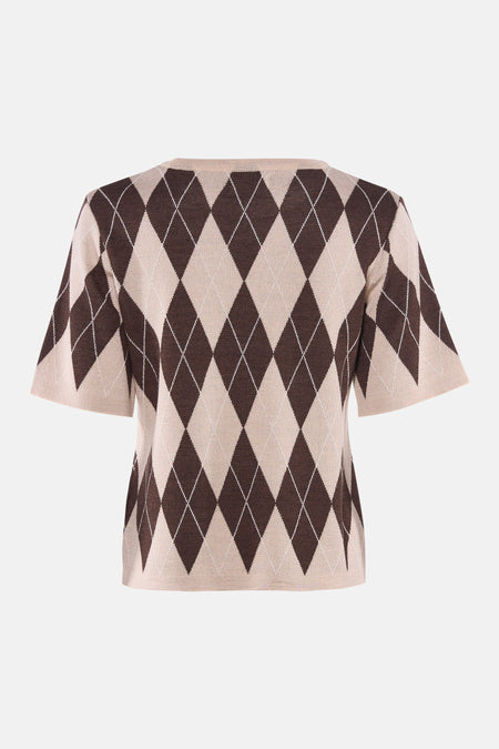 Pull à col rond - Multicolore