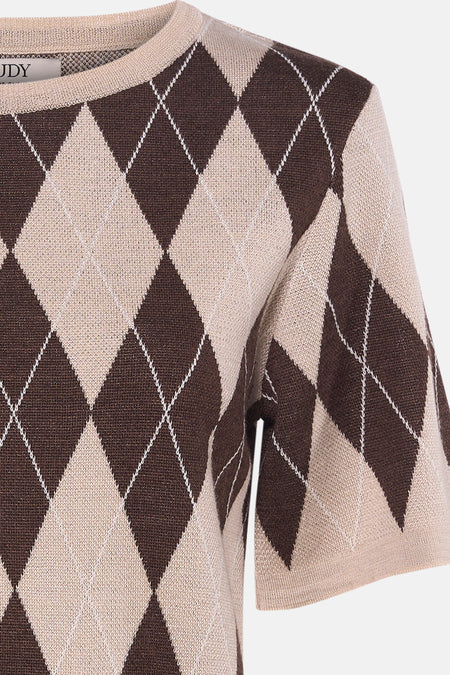 Pull à col rond - Multicolore