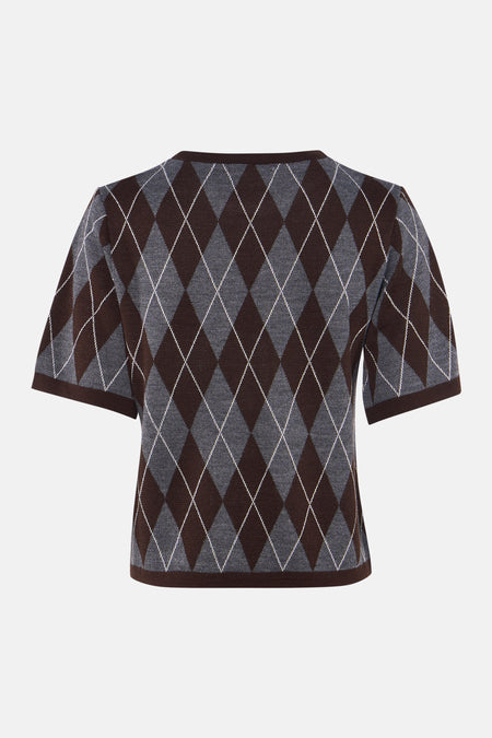 Pull à col rond - Multicolore