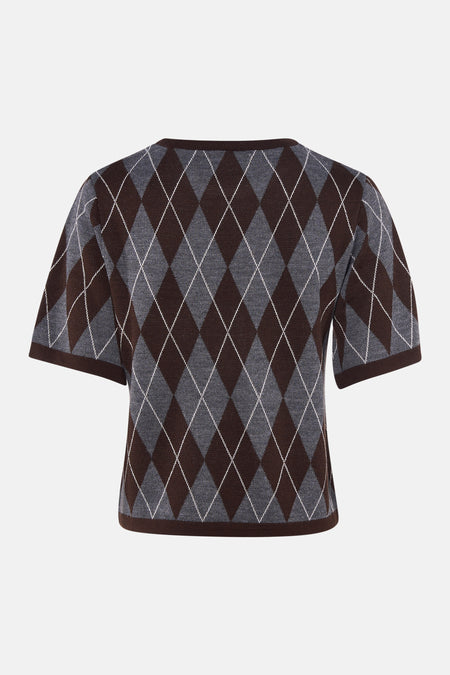 Pull à col rond - Multicolore