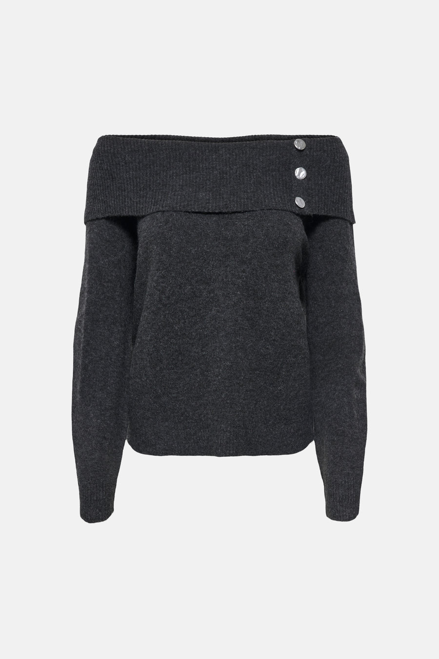 Pull col O gris - JDY