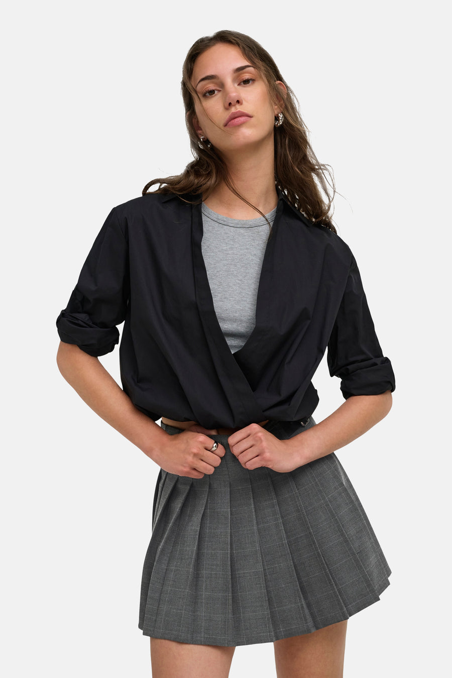 Jupe courte gris - ONLY®