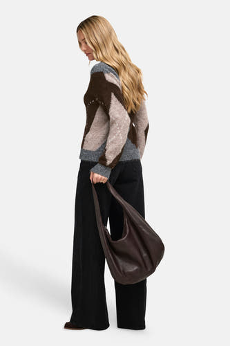 Pull col O gris - JDY