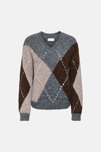 Pull col O gris - JDY