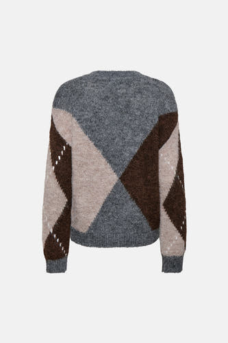 Pull col O gris - JDY