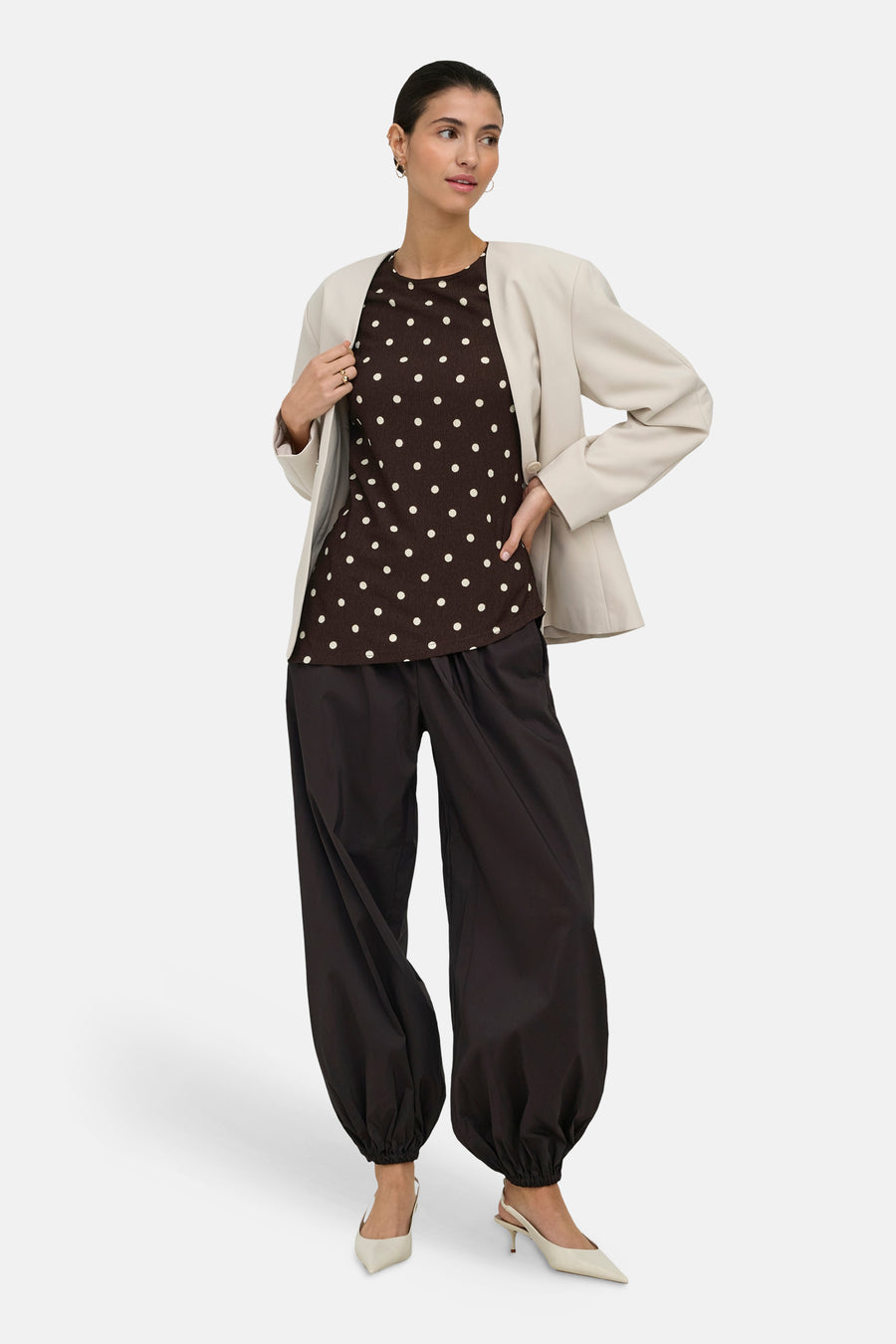 Pantalons brun - JDY