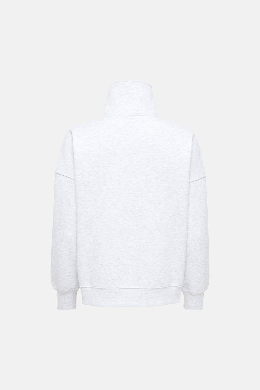 Sweat col O - Light Grey Melange