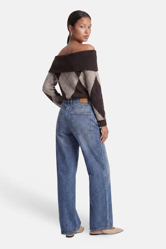 Pull (offshoulder) brun - ONLY®
