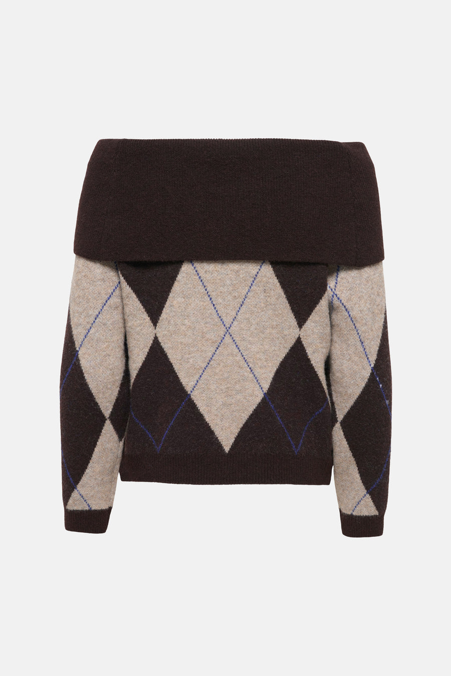 Pull (offshoulder) brun - ONLY®