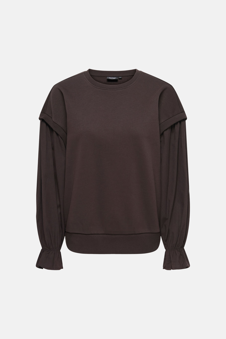 Sweat col O brun - ONLY®