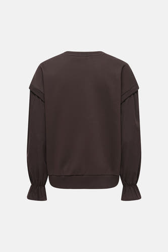 Sweat col O brun - ONLY®