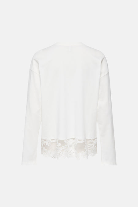 Top uni manche longue blanc - ONLY®