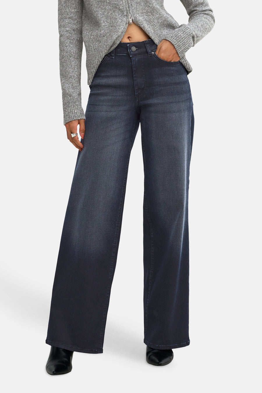 Jeans wide dark blue denim - ONLY®