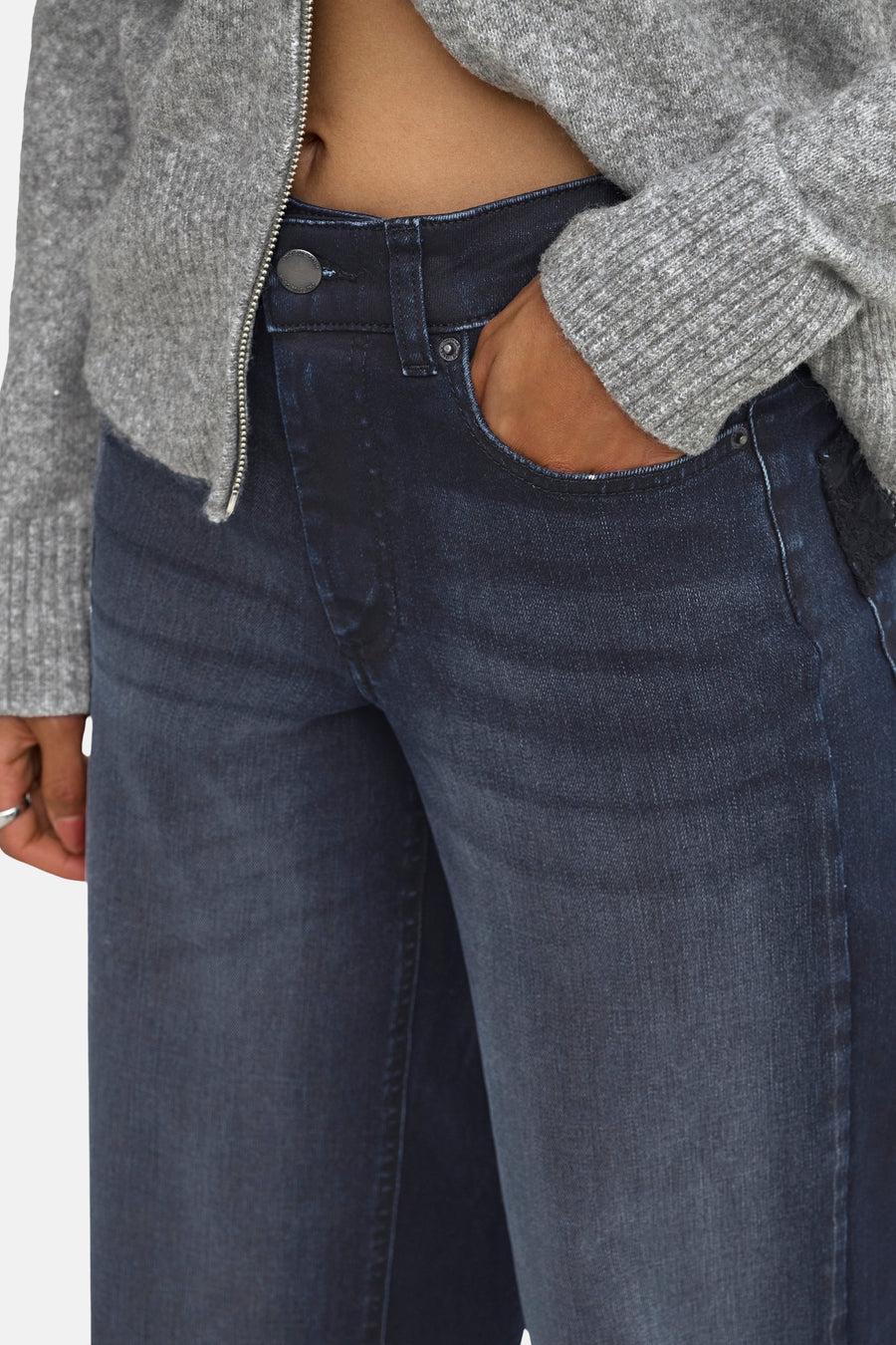 Jeans wide dark blue denim - ONLY®