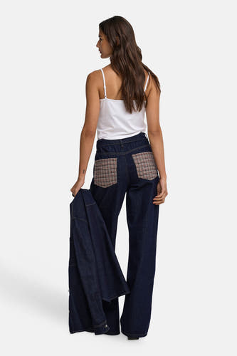 Jeans wide dark blue denim - ONLY®
