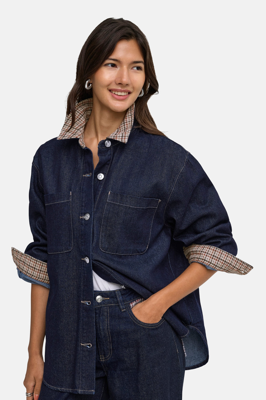 Chemisier (manches longues) dark blue denim - ONLY®