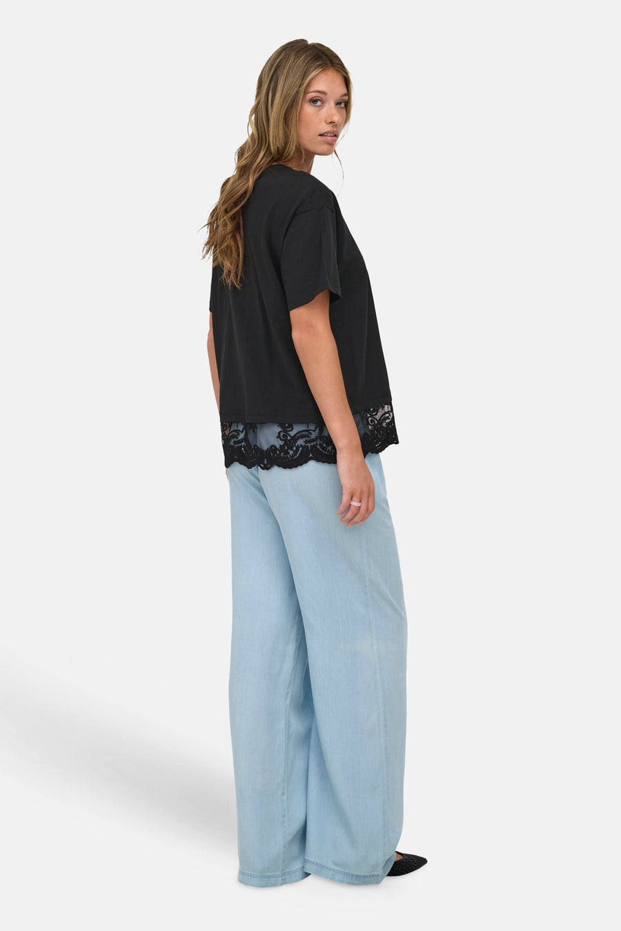 Top uni manche courte noir - ONLY®