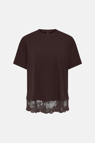 Top uni manche courte beige - ONLY®