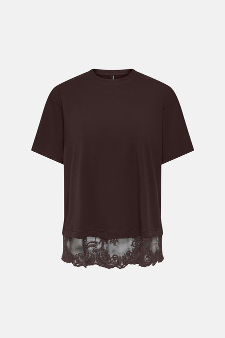 Top uni manche courte beige - ONLY®