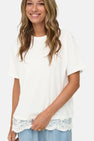 Top uni manche courte blanc - ONLY®