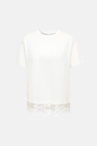 Top uni manche courte blanc - ONLY®