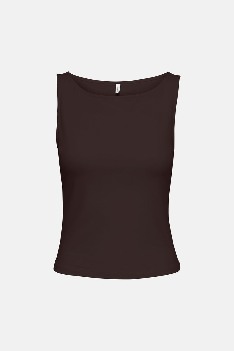 Top - brun