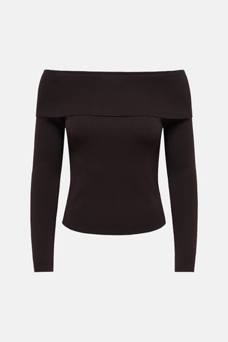 Pull col O brun - JDY