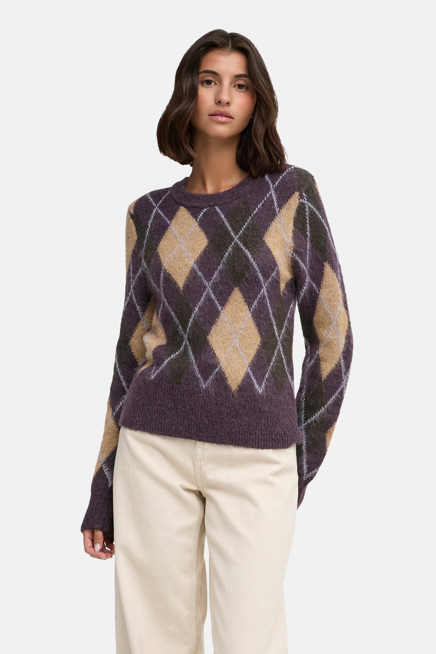 Pull col O multicolore - JDY