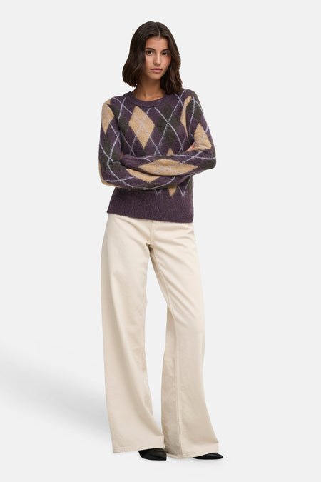 Pull col O multicolore - JDY
