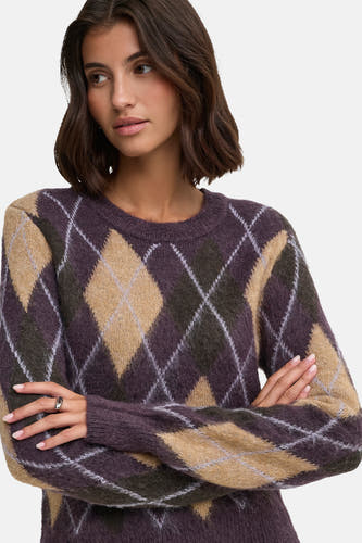 Pull col O multicolore - JDY