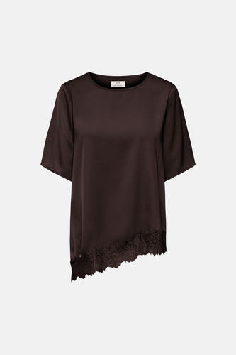 Top uni manche courte brun - JDY