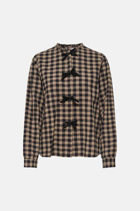 Blouse à manches longues - Black