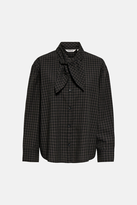 Chemise à manches longues - noir