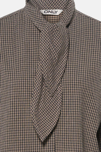 Chemise à manches longues - brun
