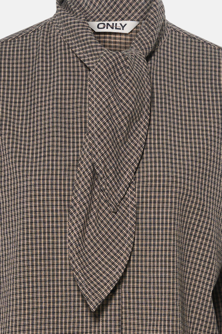 Chemise à manches longues - brun