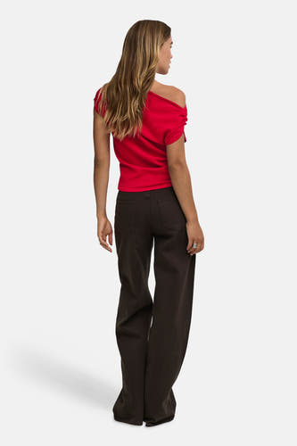 Pulls à manches courtes rouge - JDY