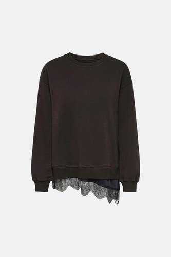 Sweat col O brun - JDY