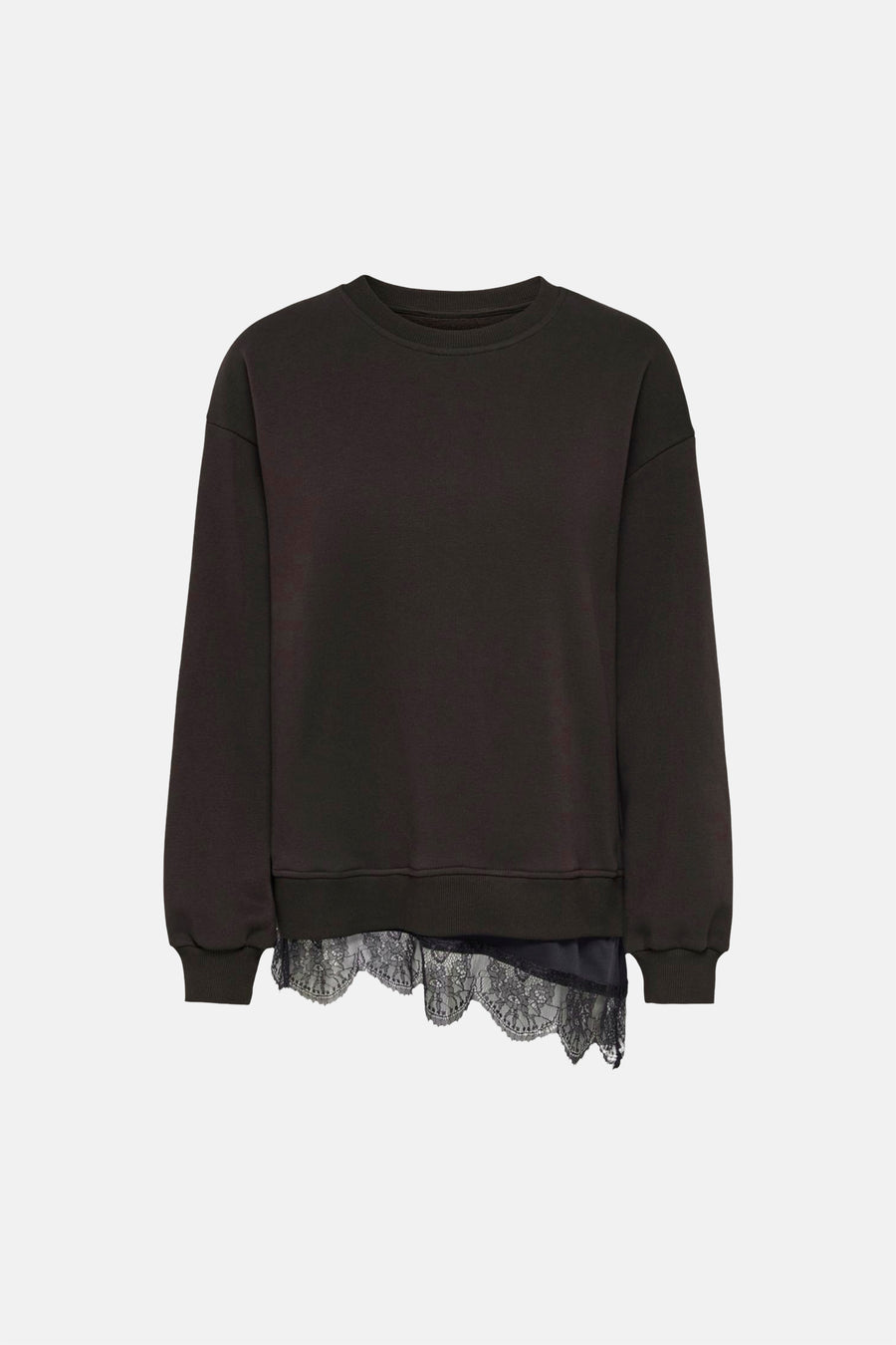 Sweat col O brun - JDY