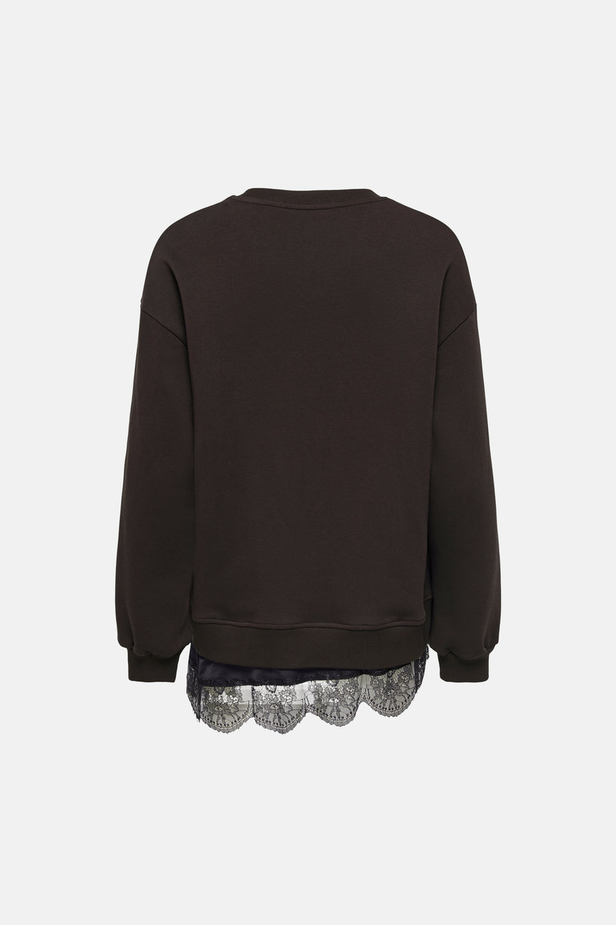 Sweat col O brun - JDY
