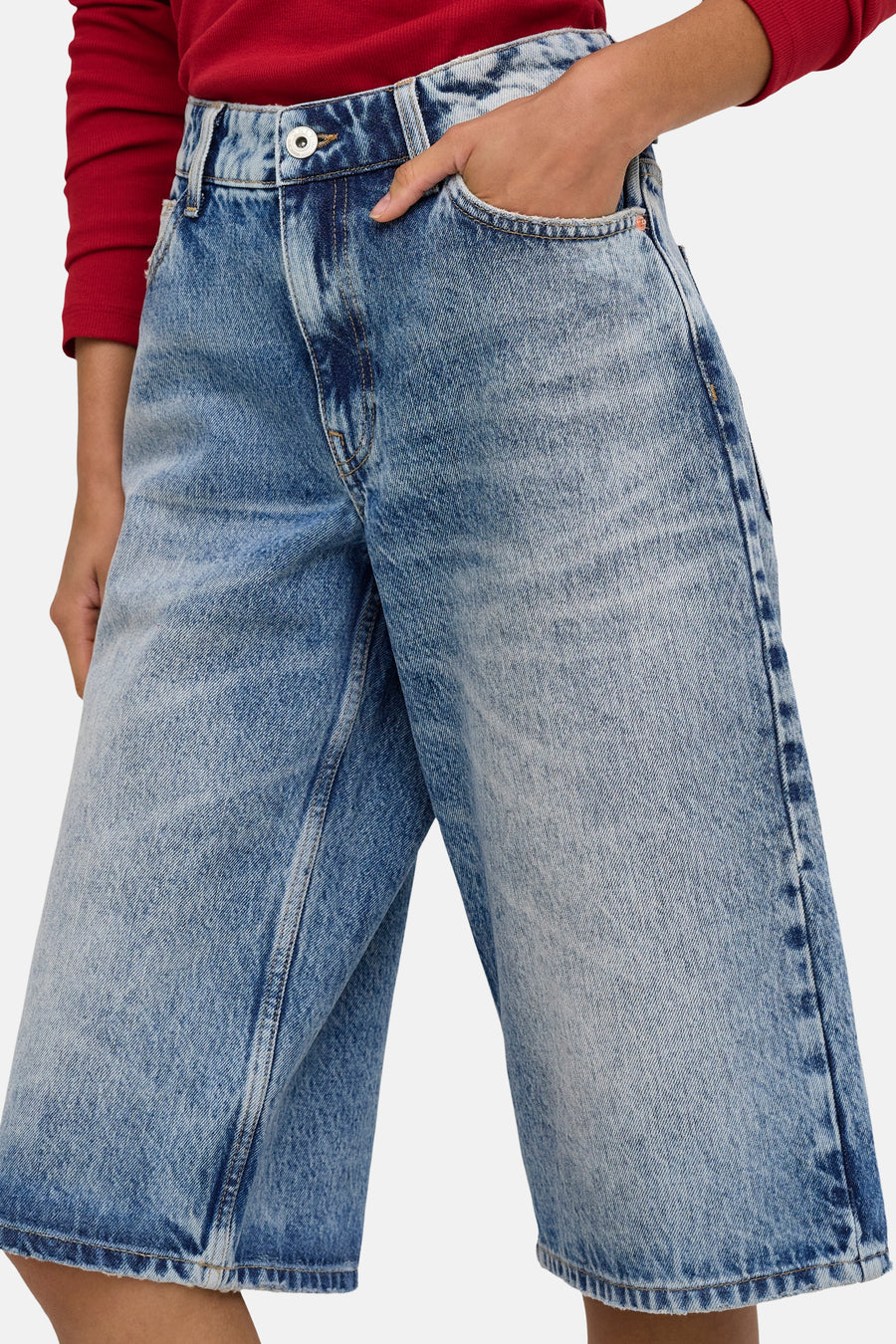 Shorts 5 poches light blue denim - ONLY®