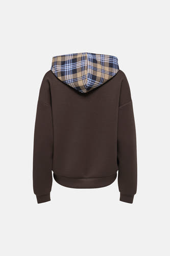 Sweat à capuche brun - ONLY®