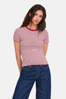 T-shirt (manches courtes) rouge - JDY