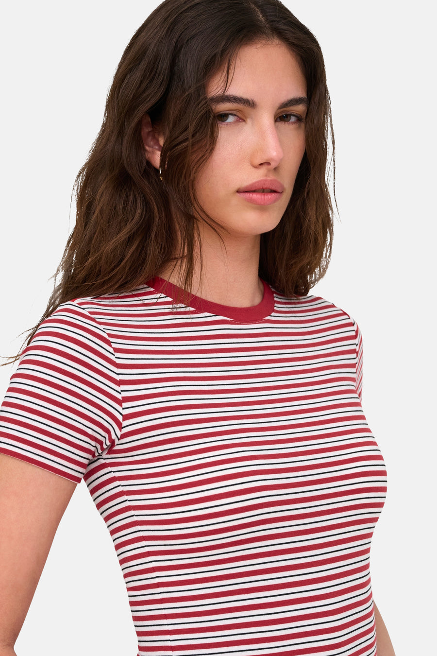 T-shirt (manches courtes) rouge - JDY