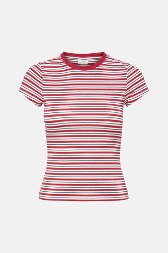 T-shirt (manches courtes) rouge - JDY