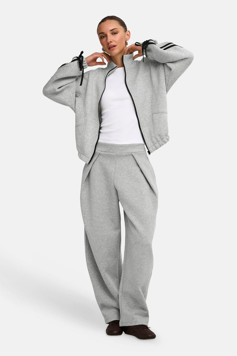 Sweat col O gris - ONLY®