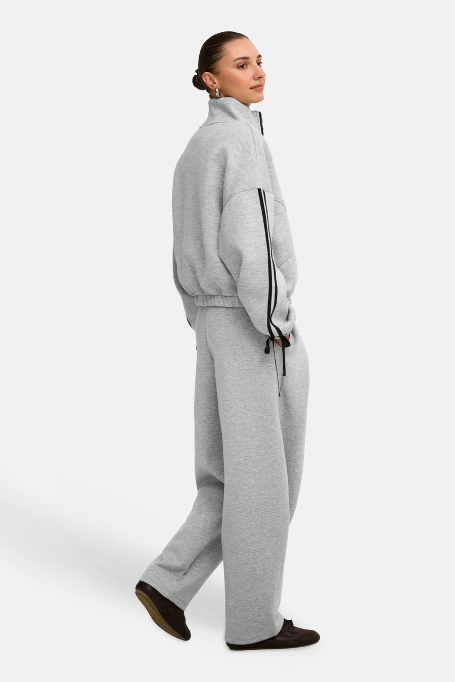 Sweat col O gris - ONLY®