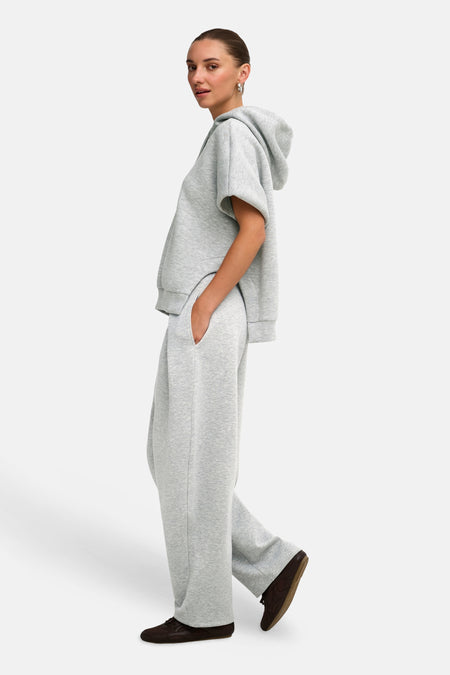 Sweat à capuche - Light Grey Melange
